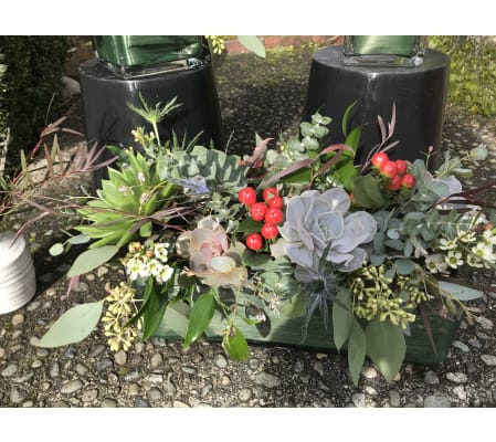 Succulents and Greenery
