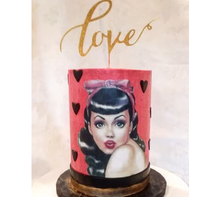 Cake- Edible image to suit the occasion!