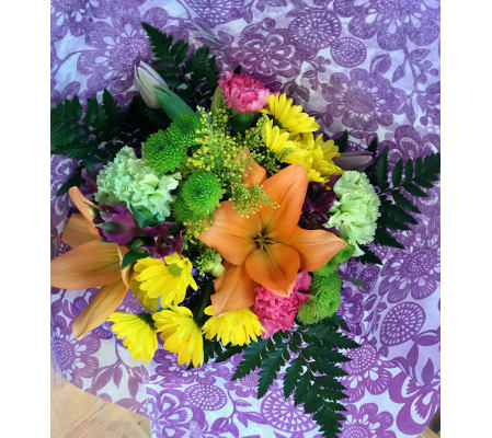 Handtied Mixed Flower Bouquet