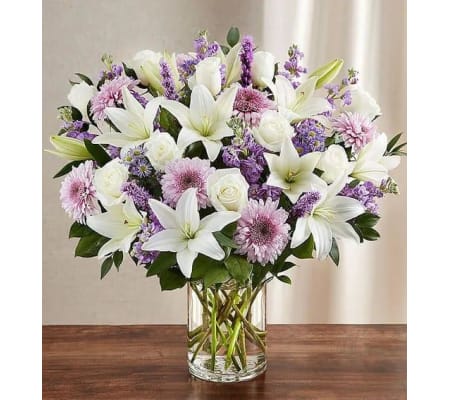 Purple and White Passion