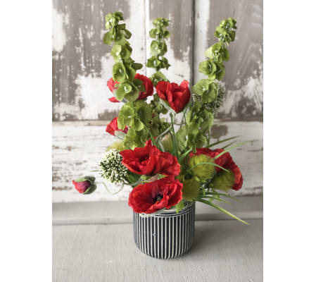 Silk Poppy Arrangement