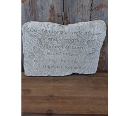 Stone 'Our Family' (large)