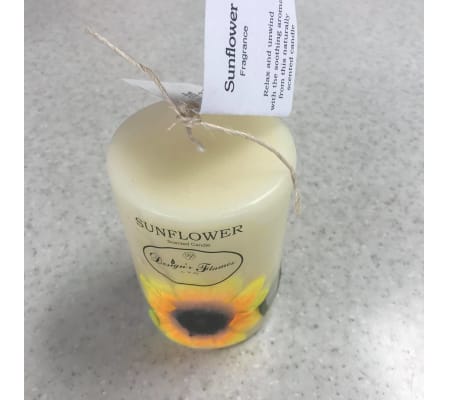 Sunflower Candle (Individual or Set)