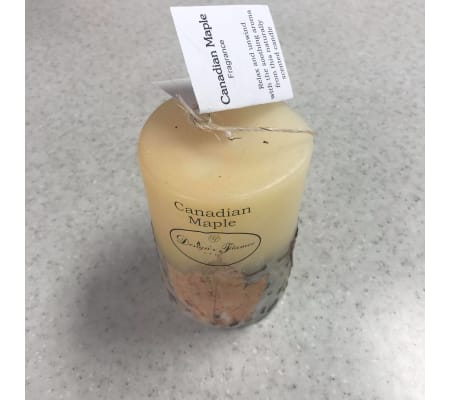 Pillar Candle Canadian Maple Scent (Individual or Set)