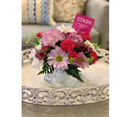Tea Cup Arrangement