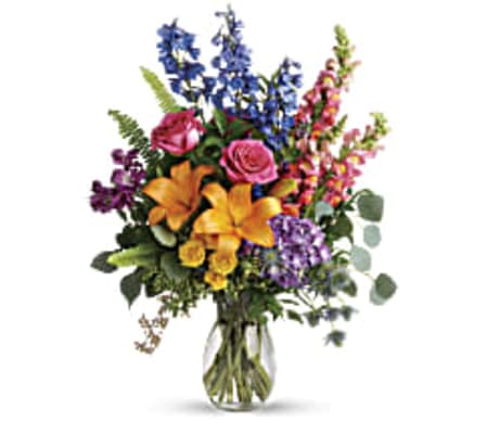 Teleflora's Color of the Rainbow Bouquet