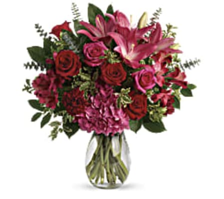 Love Struck Bouquet with roses