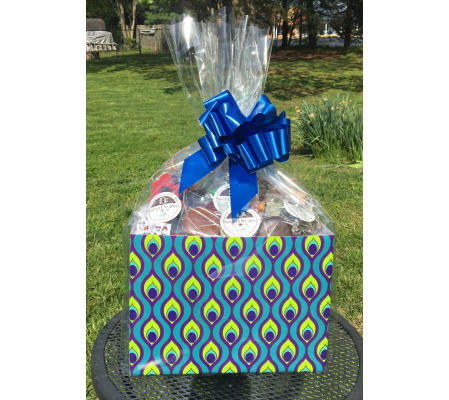 Chocolate and goodie basket