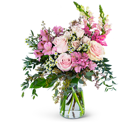 Gentle Pink Meadow