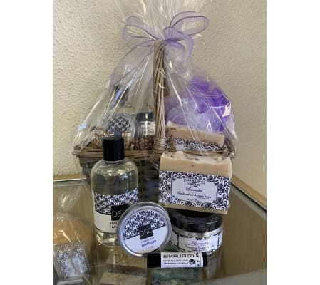 Dallas Soap Company Lavender Scent Spa Basket