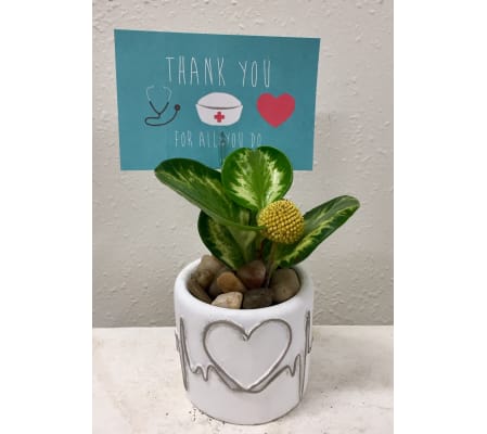 In a Heartbeat Planter