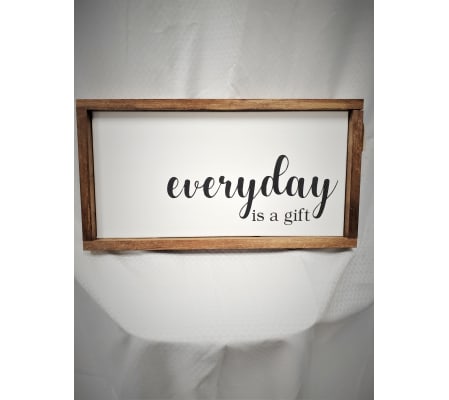Barn Board Framed Sea Glass Art - Locally made