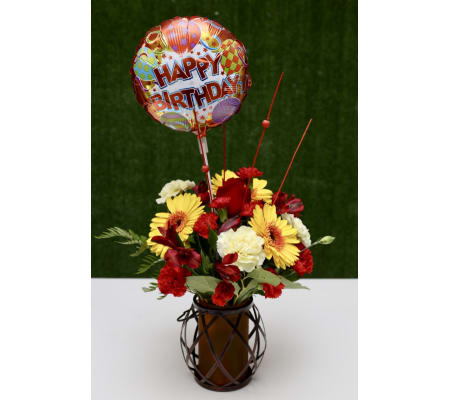 Birthday Floral Cheer