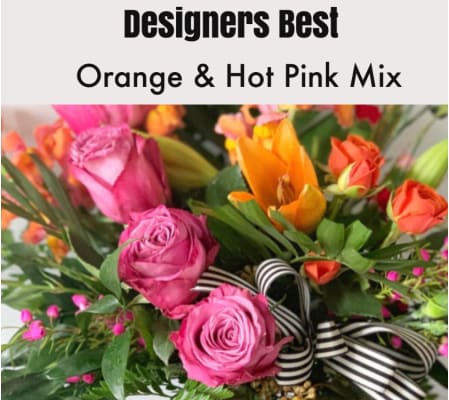 Designer's Best-Orange & Hot Pink