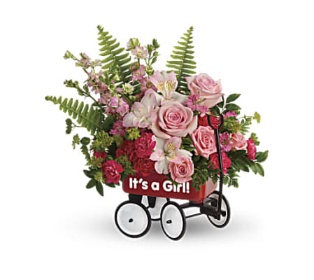 Welcome Beautiful baby girl Bouquet