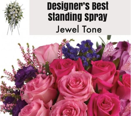 Jewel Tone-Standing Spray