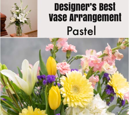Pastel Mix-Large Vase Arrangement