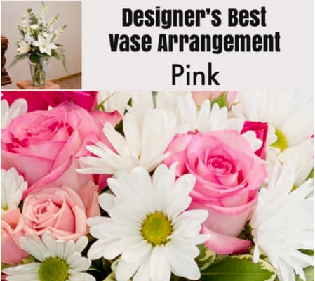 Pink Mix-Large Vase Arrangement