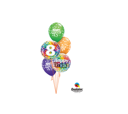 Great To Be 8 Classic Balloon Bouquet