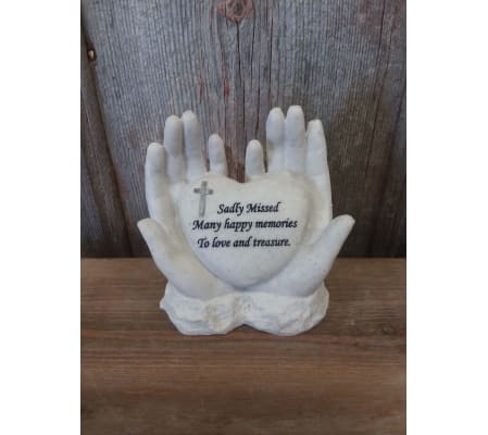 Statue - Hands Holding Heart