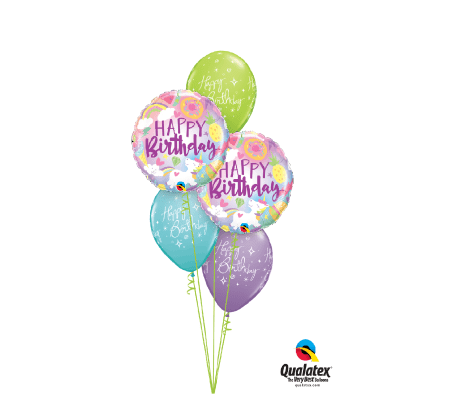 Fantastic Birthday Classic Balloon Bouquet