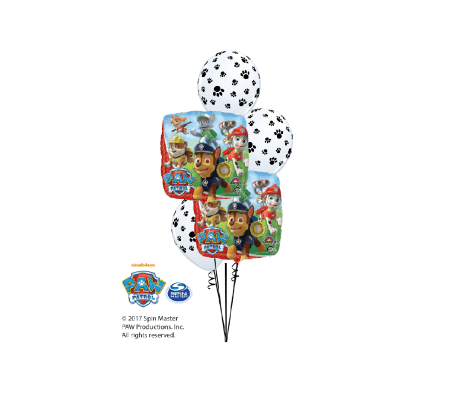 Paw Patrol Classic Balloon Bouquet