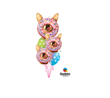Yummy Birthday Cheerful Balloon Bouquet