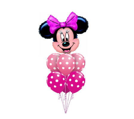 Minnie Mouse Awesome Balloon Bouquet