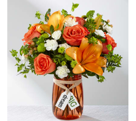 THE DREAM BIG ORANGE BOUQUET
