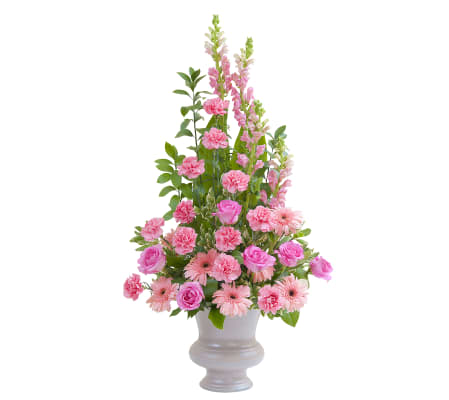 Peaceful Pink Urn St