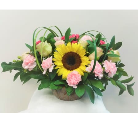 Pink Coral Candy Centerpiece