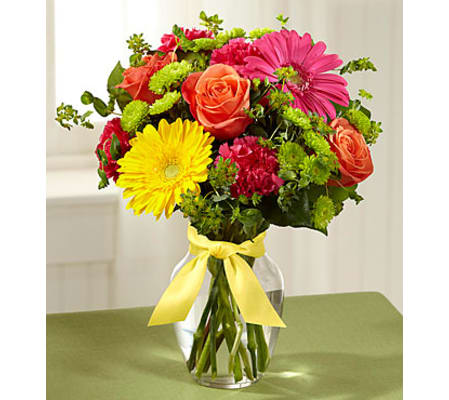 The FTD Bright Days Ahead Vase Arrangement