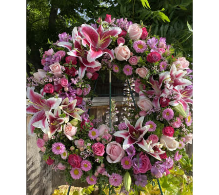Beautiful in Pinks Heart