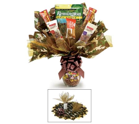 Camo Candy Vase Bouquet