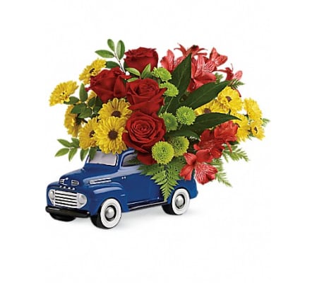 Teleflora's Glory Days Ford Pickup