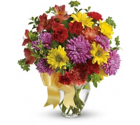 Color Me Yours Bouquet Vase Arrangement