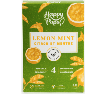 Happy Pops™ (Lemon Mint/Citron et Menthe)