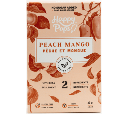 Happy Pops™ (Peach & Mango/Peche Et Mangue)