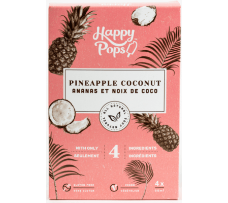 Happy Pops™ (Pineapple Coconut/Ananas Et Noix De Coco)