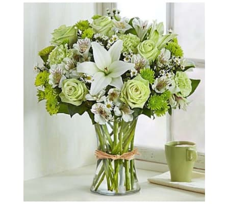 Green Serenity Arrangement