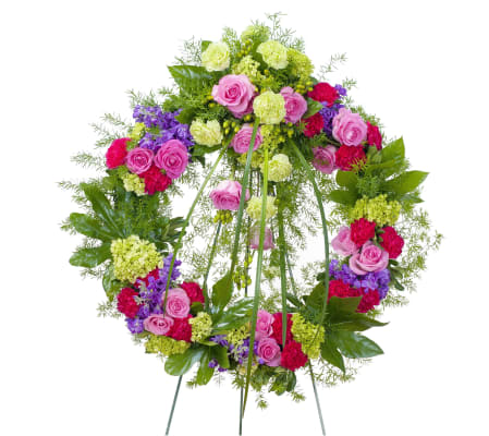 Forever Cherished Garden Wreath