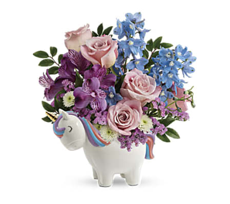 Enchanting Pastels Unicorn Bouquet