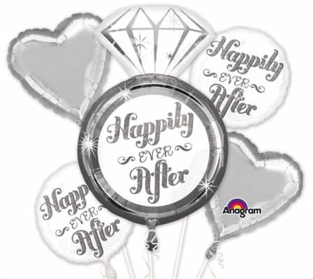 Happily Ever After Super Fun Foil Balloon Bouquet
