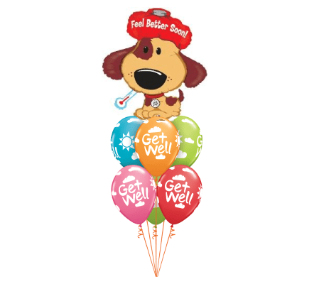Sick Pup Awesome Balloon Bouquet
