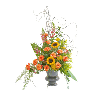 Heavenly Sunset Large Sympathy Urn