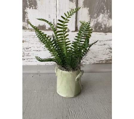 Tina Doorn Pottery with Greenery