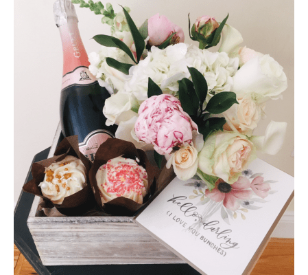 Floral Gift Basket