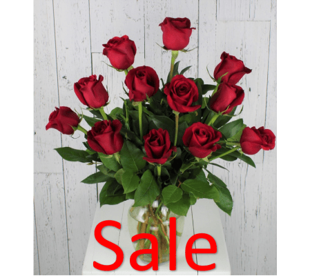 12 Red Rose Bouquet