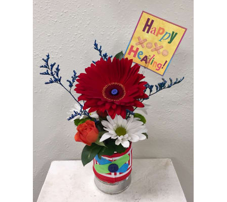 Happy Healing Gerbera Can