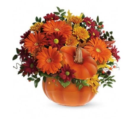 Teleflora's Country Pumpkin Arrangement